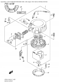 167B  -  Recoil  Starter (Dt30 P40) (167B -   (Dt30 P40))