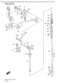 201C  -  Clutch (Dt30 P40)  (Up  To  Vin.712192) (201C -  (Dt30 P40) ( To Vin.712192))