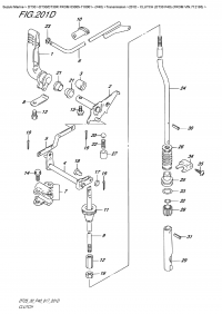 201D  -  Clutch (Dt30 P40)  (From  Vin.712193) (201D -  (Dt30 P40) (From Vin.712193))