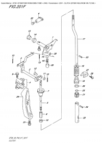 201F  -  Clutch (Dt30R  P40)  (From  Vin.712193) (201F -  (Dt30R P40) (From Vin.712193))