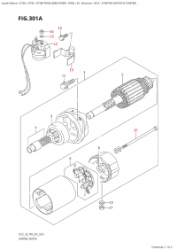 301A - Starting Motor (E-Starter) (301A - ��������� ��������������� (������ � ����������������))