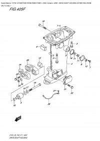 405F  -  Drive  Shaft Housing  (Dt30R  P40)  (From  Vin.712193) (405F -    (Dt30R P40) (From Vin.712193))