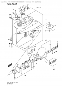 407A - Gear Case (407A -   )