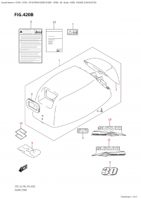 420B - Engine Cover (Dt30) (420B -   () (Dt30))