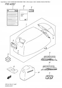 420C  -  Engine Cover (Dt30R  P40) (420C -   () (Dt30R P40))