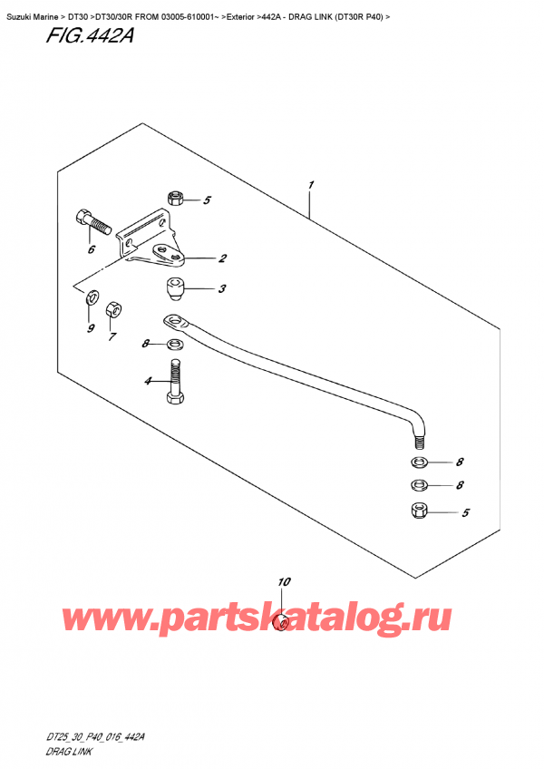  ,   , Suzuki DT30 RS / RL  FROM 03005-610001~ ,   (Dt30R P40)