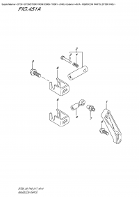 451A  -  Remocon Parts  (Dt30R  P40) (451A - Remocon Parts (Dt30R P40))