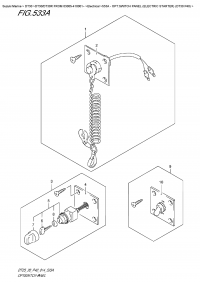 533A  -  Opt:switch Panel  (Electric  Starter)  (Dt30  P40) (533A - :      (Dt30 P40))