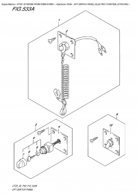 533A - Opt:switch Panel (Electric Starter) (Dt30 P40) (533A - :      (Dt30 P40))