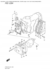 125A  -  Inlet  Case (Dt40W)(Dt40Wr) (125A -  Case (Dt40W) (Dt40Wr))