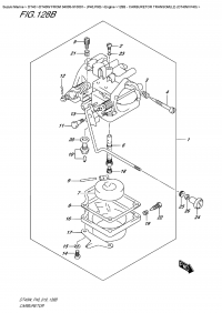 128B  -  Carburetor Transom(L2) (Dt40W  P40) (128B -  Transom (L2) (Dt40W P40))