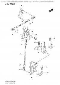 166A  -  Throttle Control  (Dt40W)(Dt40Wr) (166A -   (Dt40W) (Dt40Wr))