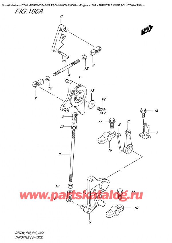 ,   , SUZUKI DT40W S/L FROM 04005-610001~ ,   (Dt40W P40)
