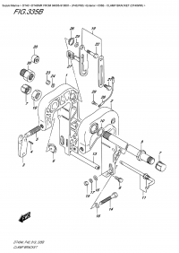 335B  -  Clamp Bracket  (Dt40Wr) (335B -   (Dt40Wr))