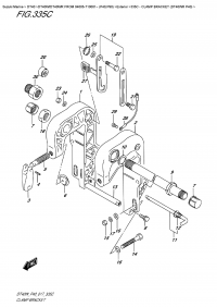 335C  - Clamp  Bracket  (Dt40Wr  P40) (335C -   (Dt40Wr P40))