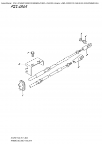 454A  - Remocon  Cable  Holder  (Dt40Wr  P40) (454A -     (Dt40Wr P40))