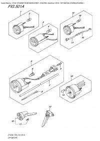 501A  -  Opt:meter (Dt40W)(Dt40Wr) (501A - :  (Dt40W) (Dt40Wr))