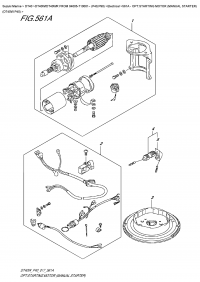 561A - Opt:starting  Motor  (Manual  Starter)  (Dt40W  P40) (561A - :  ( ) (Dt40W P40))