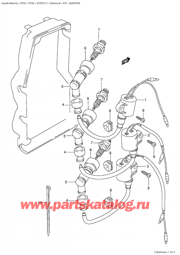 �������������, �� ��������� �������� ���������, Suzuki Suzuki DT55TC V ������ 1998 ����, Ignition