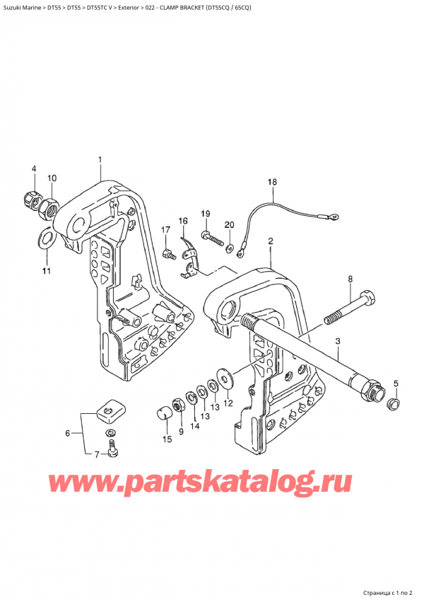   ,   , Suzuki Suzuki DT55TC V  1998 ,   (Dt55Cq / 65Cq)