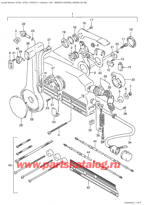 ,   , Suzuki Suzuki DT55TC V,   (Model: 93~99)