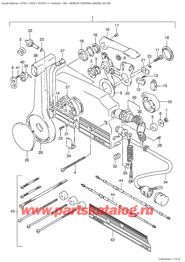  ,  , Suzuki Suzuki DT55TC V  1998 ,   (Model: 93~99)