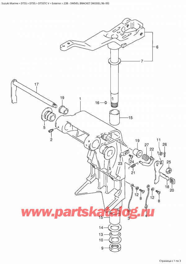  ,    , SUZUKI Suzuki DT55TC V  1998 ,   (Model: 96~99)