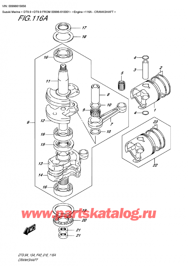   ,    , Suzuki DT9.9 FROM 00996-610001~   2016 , 