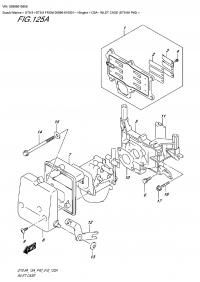 125A - Inlet Case (Dt9.9A P40) (125A -  Case (Dt9.9A P40))