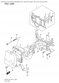 125A  -  Inlet Case  (Dt9.9A  P40) (125A -  Case (Dt9.9A P40))