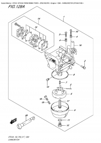 128A  -  Carburetor  (Dt9.9A  P40) (128A -  (Dt9.9A P40))