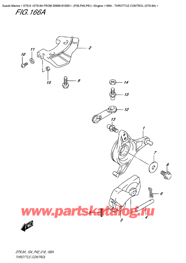  ,    , Suzuki DT9.9A S FROM 00996-810001~ (P40),   (Dt9.9A)