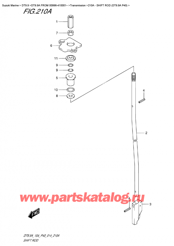  ,   , Suzuki DT9.9A  FROM 00996-410001~ ,   (Dt9.9A P40)