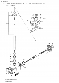 220A - Transmission (Dt9.9A P40) (220A -  (Dt9.9A P40))