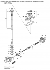 220A  - Transmission  (Dt9.9A  P40) (220A -  (Dt9.9A P40))
