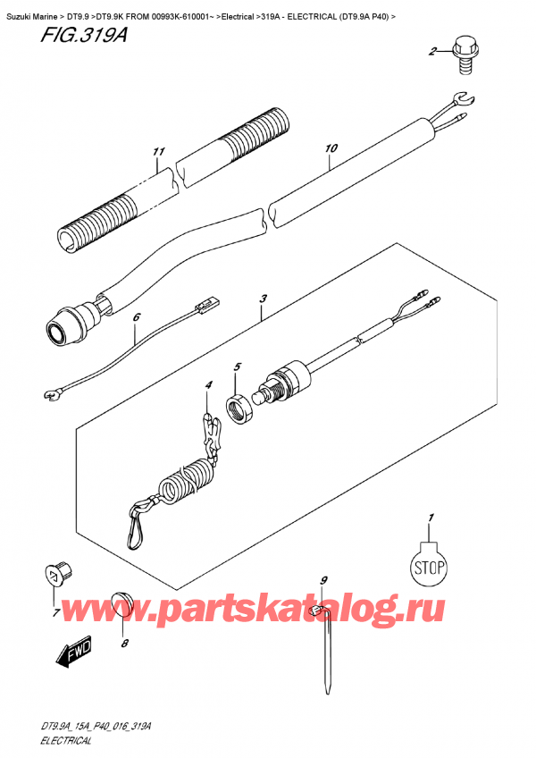 ,   ,  DT9.9AK FROM 00993K-610001~ , Electrical  (Dt9.9A P40) -  (Dt9.9A P40)