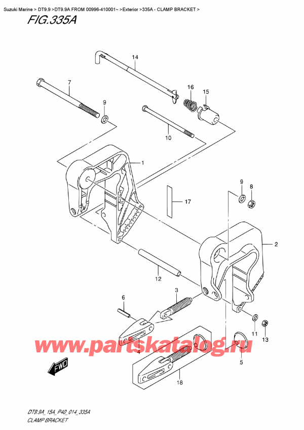  ,   , SUZUKI DT9.9A  FROM 00996-410001~ ,  