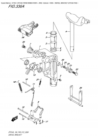 336A  -  Swivel  Bracket (Dt9.9A  P40) (336A -   (Dt9.9A P40))