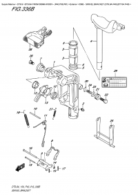 336B  -  Swivel Bracket  (Dt9.9A  P40)(Dt15A  P40) (336B -   (Dt9.9A P40) (Dt15A P40))