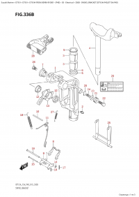 336B - Swivel Bracket (Dt9.9A:p40,Dt15A:p40) (336B -   (Dt9.9A: p40, Dt15A: p40))