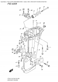 405A -  Drive  Shaft  Housing (Dt9.9A  P40) (405A -    (Dt9.9A P40))