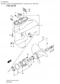 407A - Gear Case (407A -   )