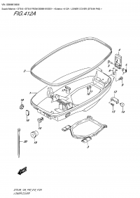 412A - Lower Cover (Dt9.9A P40) (412A -    (Dt9.9A P40))