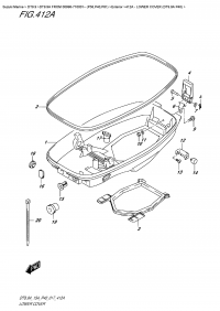 412A  -  Lower Cover  (Dt9.9A  P40) (412A -    (Dt9.9A P40))