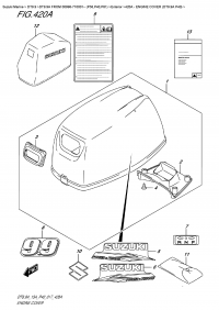 420A  -  Engine Cover  (Dt9.9A  P40) (420A -   () (Dt9.9A P40))