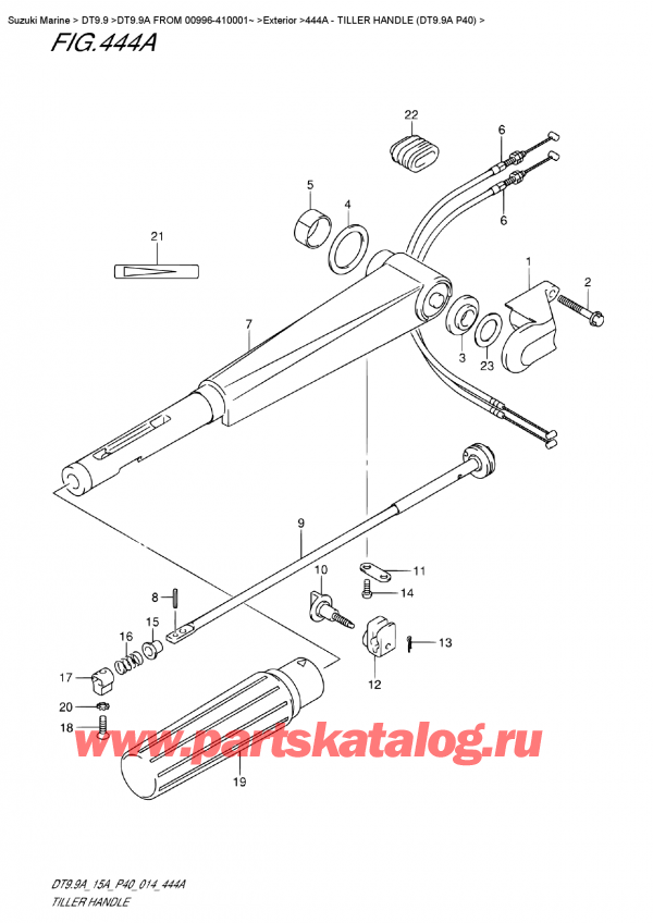 ������ �������������, �� �������� �����, Suzuki DT9.9A  FROM 00996-410001~ , ������� (Dt9.9A P40)