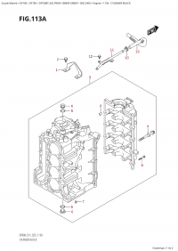 113A - Cylinder Block (113A -  )