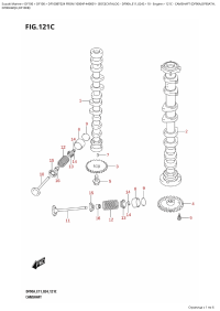 121C  -  Camshaft (Df90A,Df90Ath, (121C -   (Df90A, Df90Ath,)