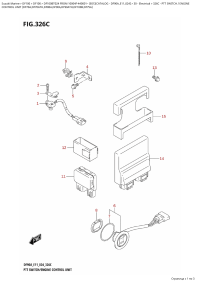 326C  -  Ptt  Switch / Engine (326C -   / )