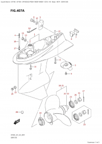 407A - Gear Case (407A -   )
